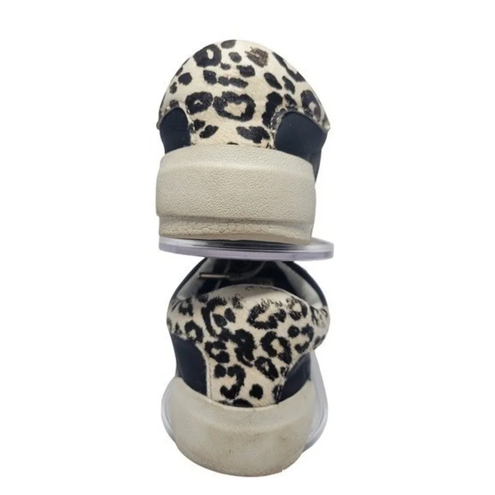 Vintage Havana‎ Gadol Sneakers Womens 7 Navy Gold Excellent Leopard Star Top